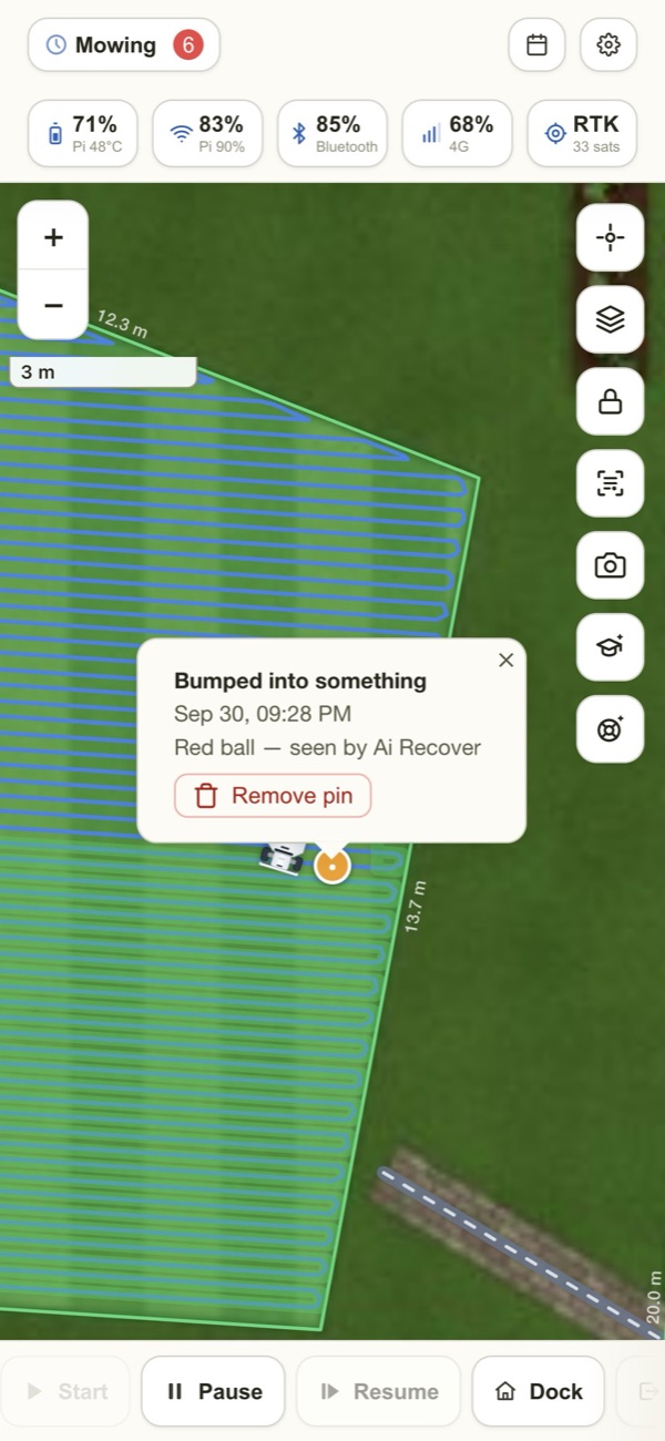 Step 7: Pinned on the map